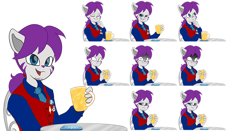 TPM - Character expressions sheet