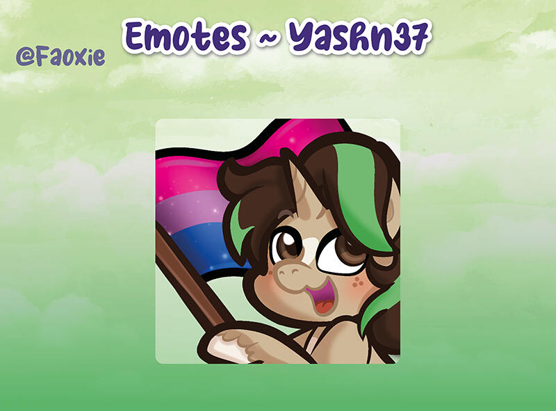 Emote Flag- Yashn37 (Twitch streamer)