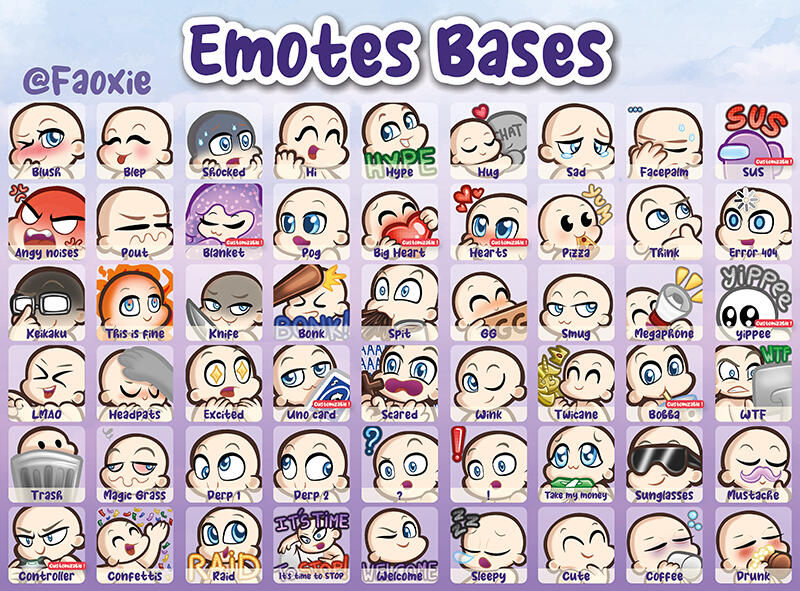 Emotes - page 1